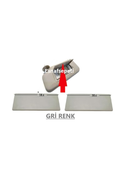 Astra J Güneşlik Makyaj Aynası Kapağı Takımı,437221