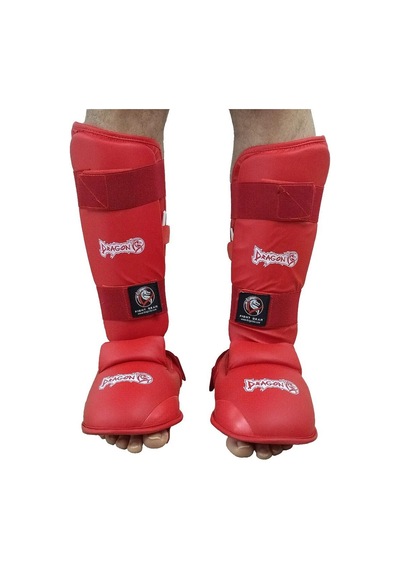 Dragondo 40700-p Karate Kaval Ayak Koruyucu Kırmızı