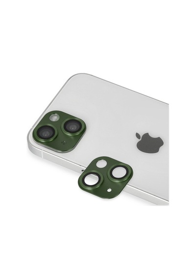 iPhone Uyumlu 13 Pers Alüminyum Kamera Lens - Yeşil