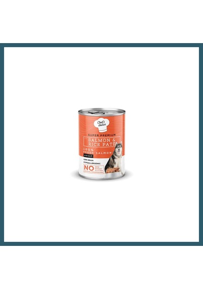 Chefs Choice Pate Somonlu Düşük Tahıllı Yetişkin Köpek Konservesi 400 Gr Ob