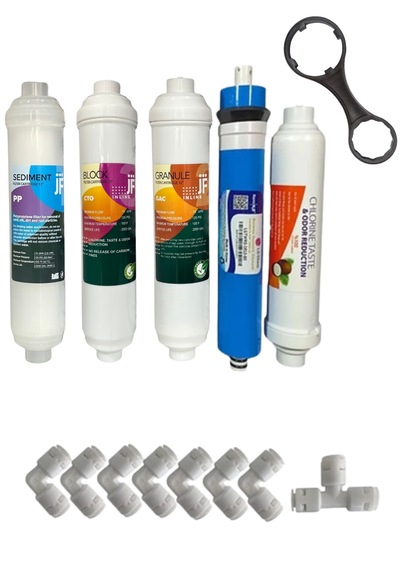 Jf Marka Filtre Inline Kapalı Kasa 5li LG Uyumlu Membranlı Filtre