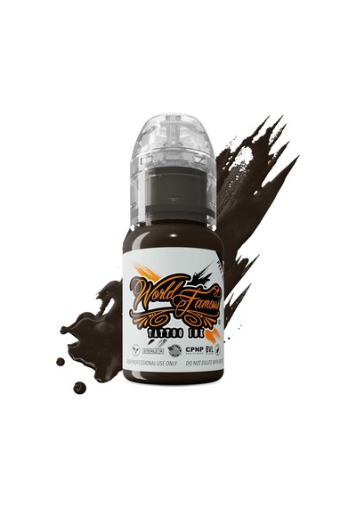 Dark Chocolate - World Famous Ink Dövme Boyası - 1/2oz/15ml