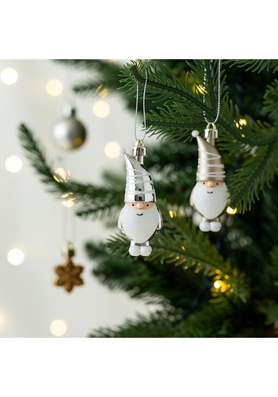 Karaca Home New Year Yılbaşı Bronze 65 Parça Ağaç Süsü Seti