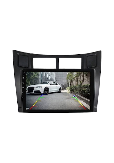 Toyota Yaris Araç Multimedya Android Ekran Carplay Navigasyon Double Teyp 4+64 9" 05-12 Black Cadence
