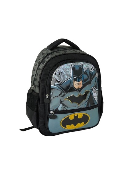 Batman Siyah Okul Çantası 2025 Siyah Basklı