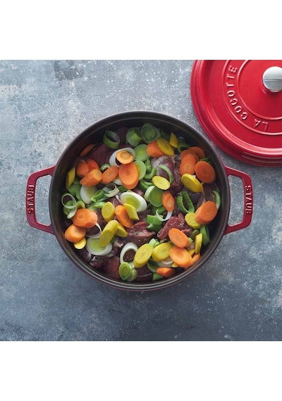 Staub 405014855 Döküm Tencere 24 Cm Kiraz