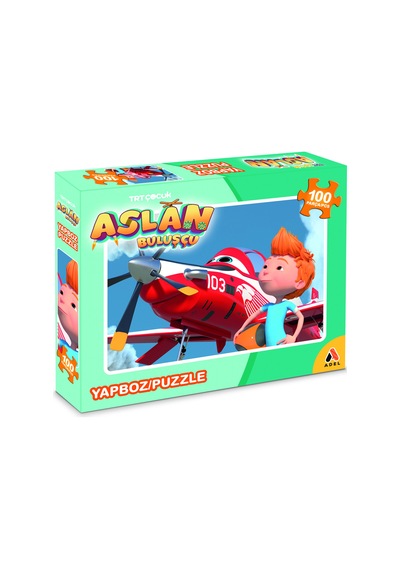 TRT Çocuk Aslan 100 'lü Puzzle