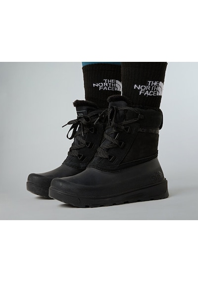 The North Face W Shellista V Shorty Wp Kadın Kar Botu Nf0a8d8zkx71 Siyah Siyah