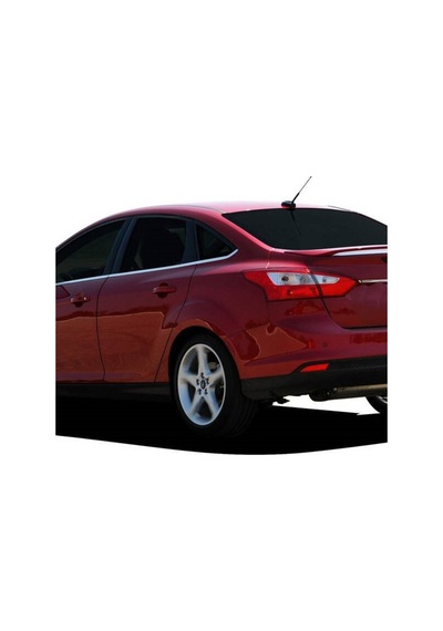 Ford Focus 3 Sedan 2011-2017 Modeller Arası Krom Cam Çıtası 8 Parça Paslanmaz Çelik