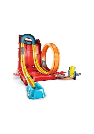 Hot Wheels Track Builder Benzin Bidonu Akrobasi Seti  Hdx78