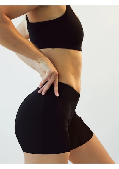 Mistirik Carigna Model Toparlayıcı Ve Sıkılaştırıcı Lazer Kesim Iz Yapmaz Toparlayıcı Boxer Siyah Renk Siyah