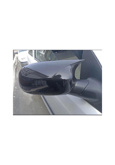 Opel Corsa C Batman Yarasa Ayna Kapağı Parlak Siyah Abs 2000 2001 2002 2003 2004 2005 2006