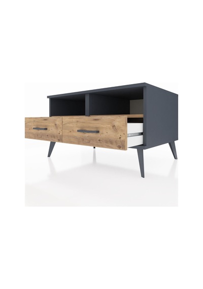 Kronos Şifonyer 2 Raflı 2 Çekmeceli 88x59x48 Antrasit-çam Çam Kronos Şifonyer 2 Raflı 2 Çekmeceli 88x59x48 Antrasit-çam Çam