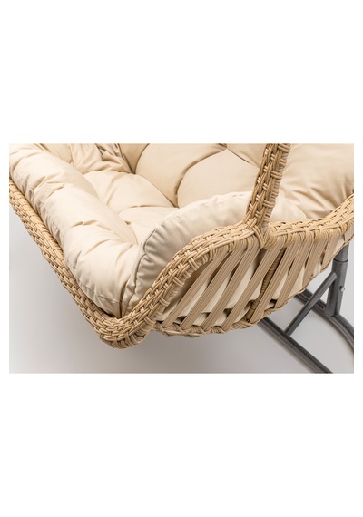 Gardemo Urla Çiftli Rattan Salıncak Dış Mekan Bahçe Balkon Ve Teras Salıncağı Açık Kahverengi Gardemo Urla Çiftli Rattan Salıncak Dış Mekan Bahçe Balkon Ve Teras Salıncağı Açık Kahverengi