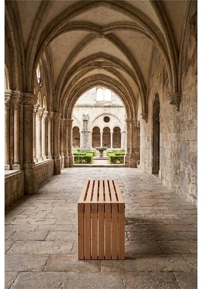 Dora Bench Naturel Bank 32 X 100 Ham Ladin Ağacı Ahşap