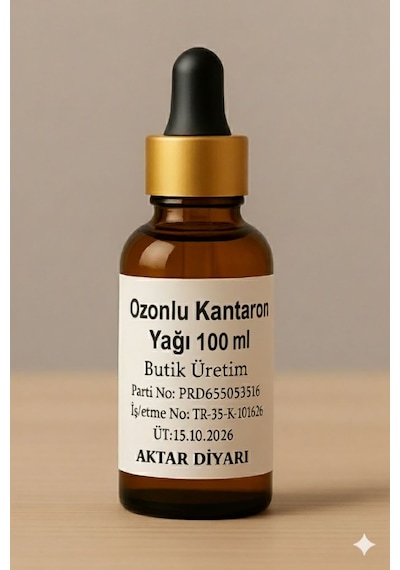 Aktar Diyarı Ozonlu Kantaron Yağı 100 ML