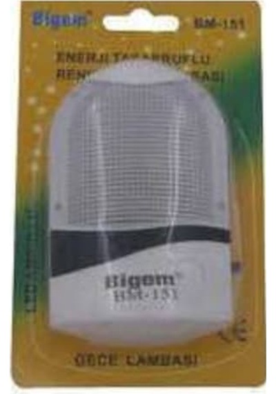 Bigem Bm-151 Gece Lambası 4 Led Çok Renkli
