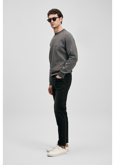 Lufian Wılıam Smart Jean Erkek Pantolon Slim Fit Antrasit Antrasit 111200242100110