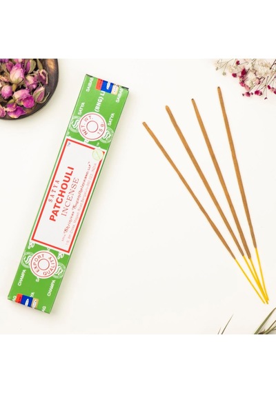 Satya Paçuli Aromalı Masala Çubuk Tütsü