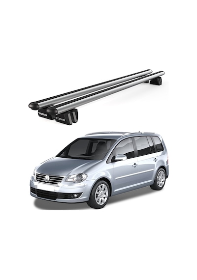 Pençe Volkswagen Touran Ara Atkı 2003-2015 Uyumlu Gri Ara Atkı Port Bagaj Tavan Barı