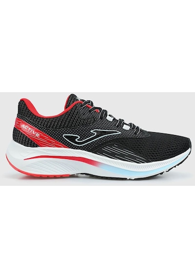 Joma Erkek Koşu Yürüyüş Ayakkabısı Active 2301 Black Red Ractıw 001