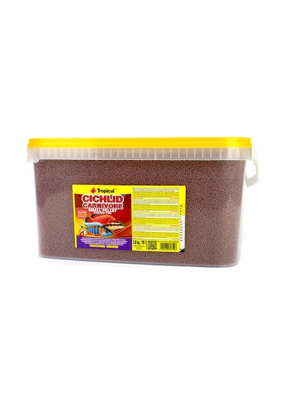 Tropical Cichlid Carnivore Small Pellet 1000 Gram Küçük Granül Ba