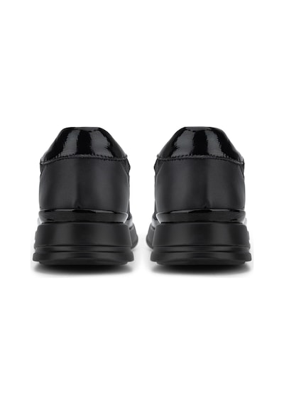 Tamer Tanca Kadın Deri & Tekstil Siyah Comfort Ayakkabı 1063 254-638 Bn Ayk Sk26-27 Sıyah Dr/strec/rgn