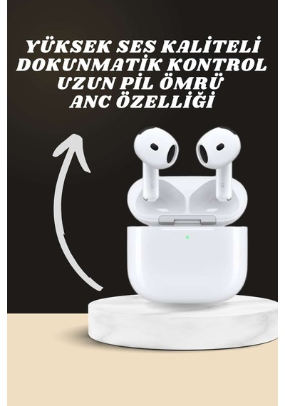 7 Kordonlu Akıllı Saat Ve 3.nesil Kulaklık Dokunmatik Ekran Sesli Görüşme Yapabilen Çok Renkli