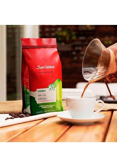 Cumbre Tamamı Peaberry Koyu Kavrulmuş Öğütülmüş Kahve, 250g Aeropress