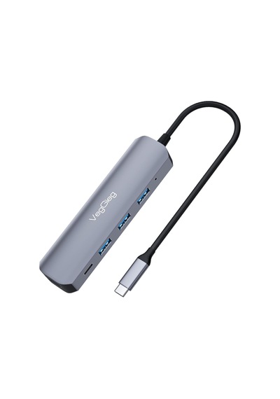 Veggieg Type-c To Hdmı Type-c Pd 2 Usb 2.0 + Usb 3.0 Çoklayıcı Dönüştürücü Hub Sku: Mır8690010131843