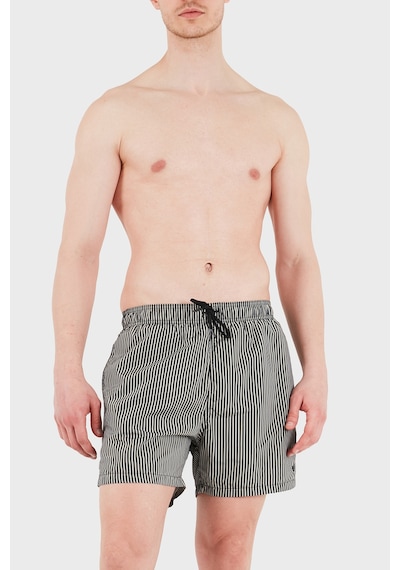 Emporio Armani Çizgili Mayo Short Erkek Deniz Şortu Em000583 Af20445 F1039 Siyah-bej Emporio Armani Çizgili Mayo Short Erkek Deniz Şortu Em000583 Af20445 F1039 Siyah-bej