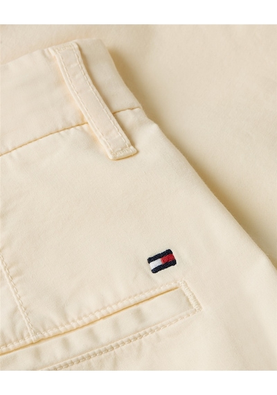 Tommy Hilfiger Co Blend Gmd Chıno Short Kadın Sarı Şort - Ww0ww42457 Sarı
