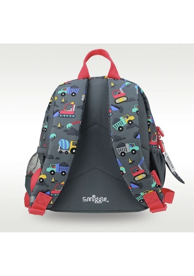 Smiggle İnşaat Arabaları Ekskavatör Kepçe Anaokulu Mini Çanta