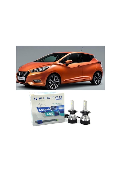Nissan Micra 5 Kısa Far Ampulü H11 Access Yeni Seri Beyaz 2017-2023