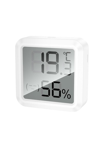 Tr Dijital Sıcaklık Ve Nem Ölçer Lcd Ekranlı Termometre Higrometre İç Ortam Isı Ve Nem Göstergesi Masaüstü Du Genel