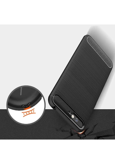 Huawei Y6 2018 Kılıf Zore Room Silikon Kapak Siyah