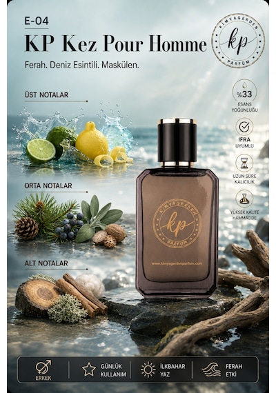 KP E-04 Erkek Parfüm EDP 50 ML