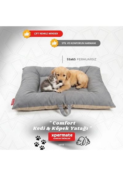 Xpermate Comfort Köpek Minderi Kedi ve Köpek Yatağı 70 x 90 CM