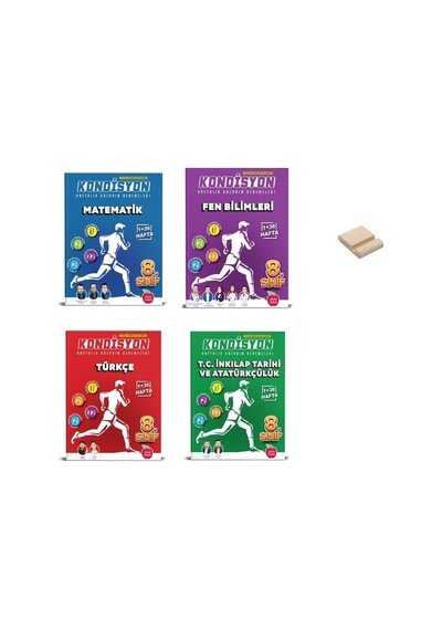 Lgs 8. Sınıf Kondisyon Denemeleri Matematik Fen Türkçe Ve İnkılap 4lü Set