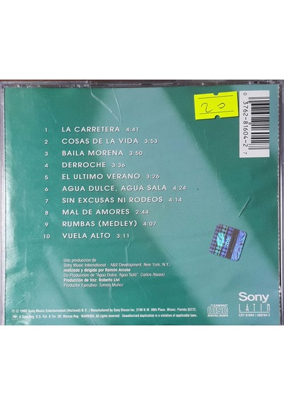 Plak Değildir Cd Dir Cd J.u.l.ı.o La Carretera Cd