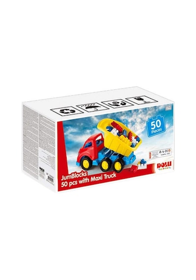 7202 Maxi Kamyon ve Jumblocks 50 Parça Blok / +3 Yaş
