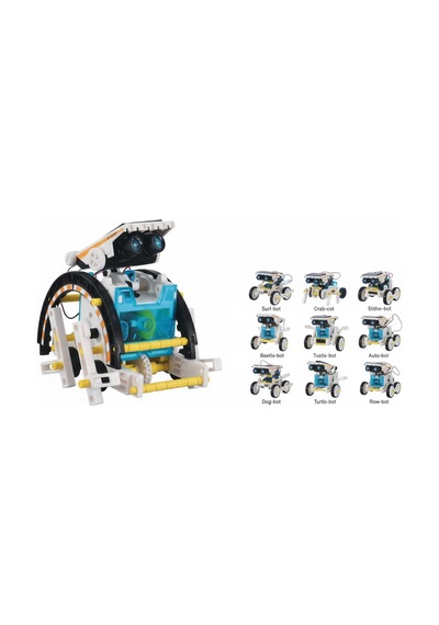 12-in-1 Güneş Enerjili Robot Seti