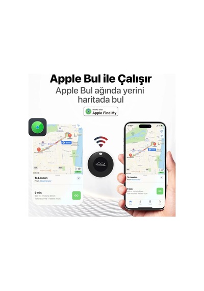 Lifemate Lifetag Apple Bul Uyumlu Mfi Lisanslı Akıllı Takip Cihazı