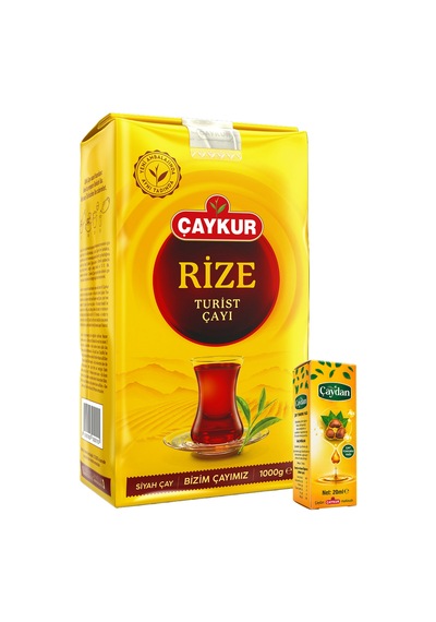 Rize Turist 1kg Dökme Çay Ve Çay Tohumu Yağı Seti