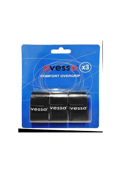 Avessa Og-70 Overgrip Siyah 3lü Siyah