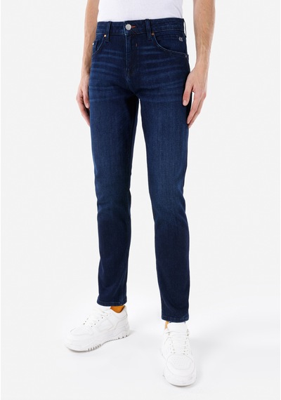 Colin's Colins 044 Karl Normal Kesim Düşük Bel Düz Paça Koyu Mavi Jean Erkek Pantolon Cl1067230 Cl1067230 Q1.v1 Dn01276 DENİM