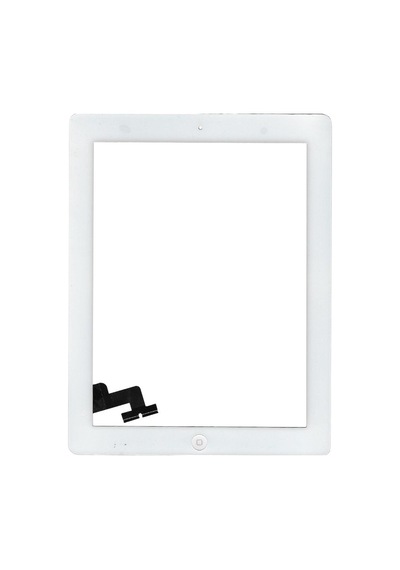 Apple Uyumlu İpad 2 A1396 Butonlu Dokunmatik Beyaz Tt