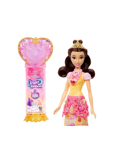 Mattel Filmden İlham Alan Mattel Disney Prensesi Belle Bebek, Aksesuarlar, Kalp Şeklinde Değerli Taş Kutusu İle Çocu Genel Mattel Filmden İlham Alan Mattel Disney Prensesi Belle Bebek, Aksesuarlar, Kalp Şeklinde Değerli Taş Kutusu İle Çocu Genel
