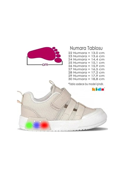 Vicco Momo Bej Sneaker