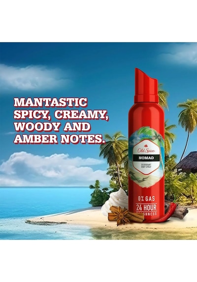 Old Spice Nomad Erkek Deodorant Vücut Spreyi 140ml